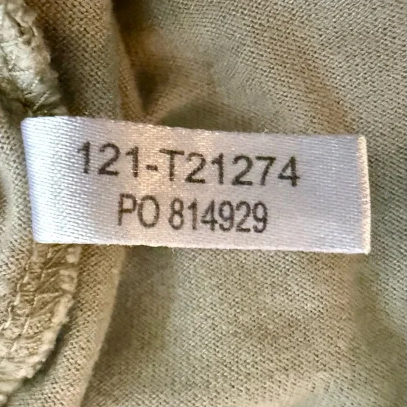 🏝️ Tommy Bahama Pima Cotton Modal Tee XL Sage Green Soft Knit Shirt - Picture 13 of 13